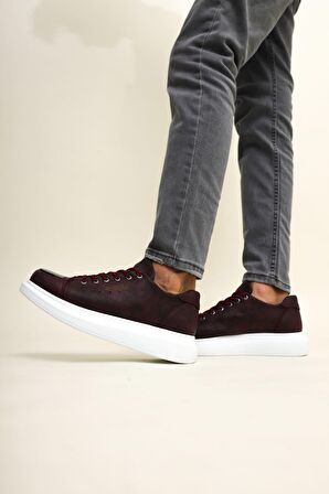RAMER CH175 CBT Mirror Erkek Ayakkabı BORDO