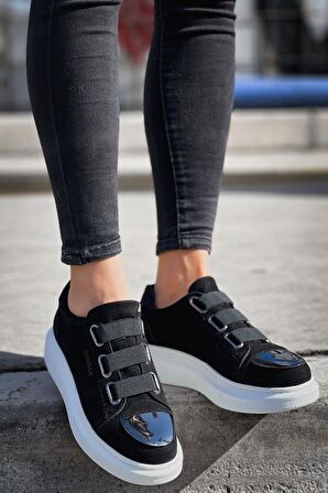 RAMER CH251 SBT Mirror Suede Erkek Ayakkabı SIYAH