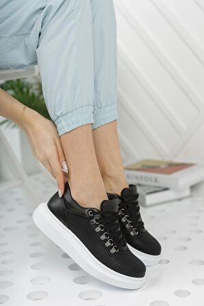 RAMER CH021 CBT Favo Kadın Ayakkabı SIYAH