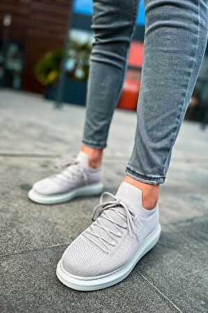 RAMER CH307 RT Tricot Erkek Ayakkabı GRI