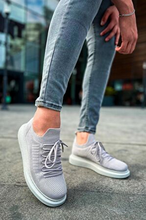 RAMER CH307 RT Tricot Erkek Ayakkabı GRI