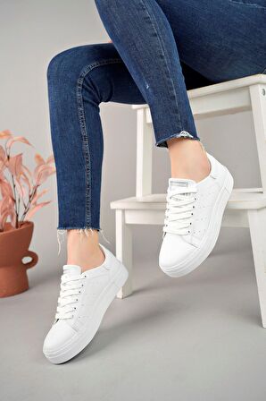 RAMER CH983 CBT Tennis Erkek Ayakkabı BEYAZ