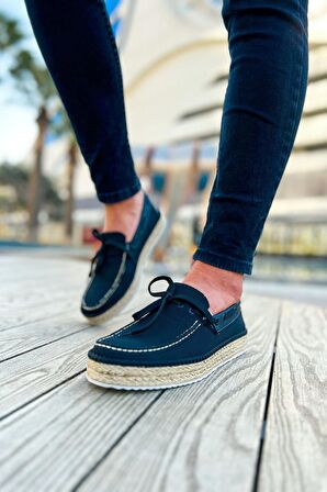 RAMER CH311 Espadril Erkek Ayakkabı SIYAH