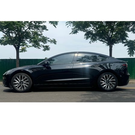 Tesla Model 3 SOUL Jant Kapağı - 18 İnç - Siyah Gümüş - 4 Adet Set