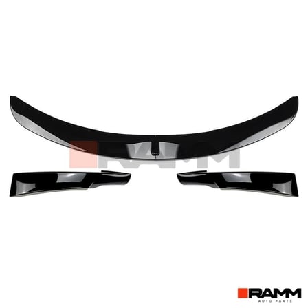 BMW E90 LCI M-Tech Ön Tampon Lipi + Flap Seti  Piano Black