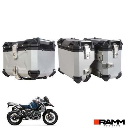 BMW Motorrad 1200 GS - 1200 GS Adventure - 1250 GS - 1250 GS Adventure Alüminyum Üçlü Çanta Seti  G