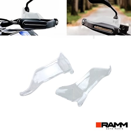 BMW Motorrad 1300 GS Yükseltilmiş Elcik Korumaları  Sağ ve Sol  Transparan
