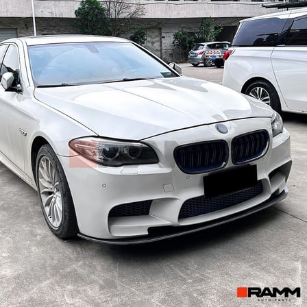 BMW F10 F11 M5 Ön Lip  Parlak Karbon