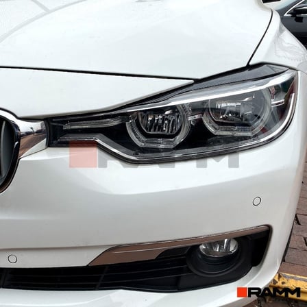 BMW F30 Far Kaşı SağSol  Parlak Karbon