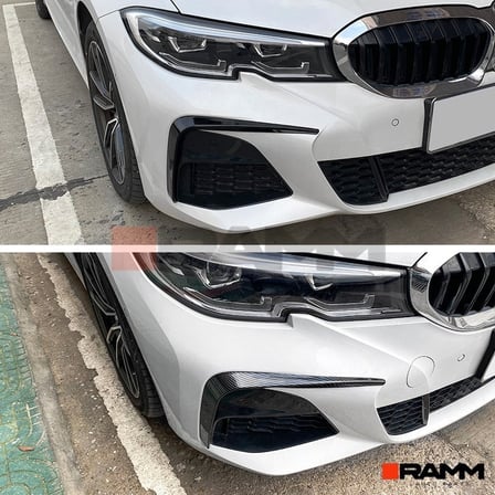 BMW G20 Ön Tampon Bıçağı SağSol  Parlak Siyah