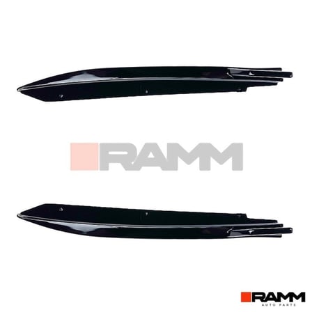 BMW G30 M-Tech Arka Tampon Bıçağı Sağ-Sol Parlak Siyah