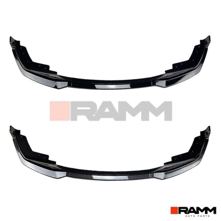 Bmw G20 Lci Mp Ön Tampon Lipi + Flap Seti Parlak Siyah