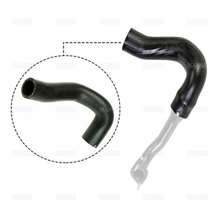 Rapro 11501 Isı Degıstırıcı Hortumu Tek Hortum Fıorıno 1.3 Mjtd