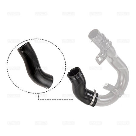 Rapro 11531 Turbo Hortumu Doblo 1.3 Jtd 09>