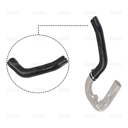 Rapro 11533 Turbo Hortumu Buyuk Doblo 1.3 Jtd 09>