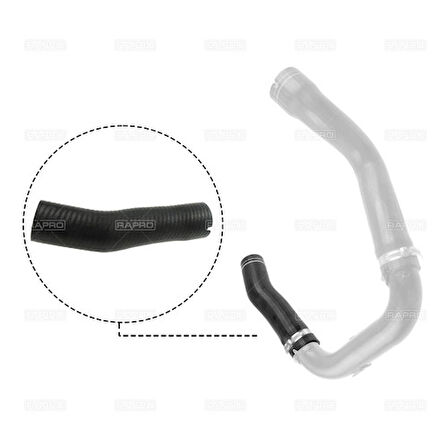 Rapro 11607 Turbo Hortumu Kucuk Lınea 1.3 Jtd 07>