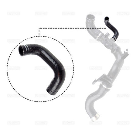 Rapro 11766 Turbo Hortumu Kucuk Egea 1.4 1.5