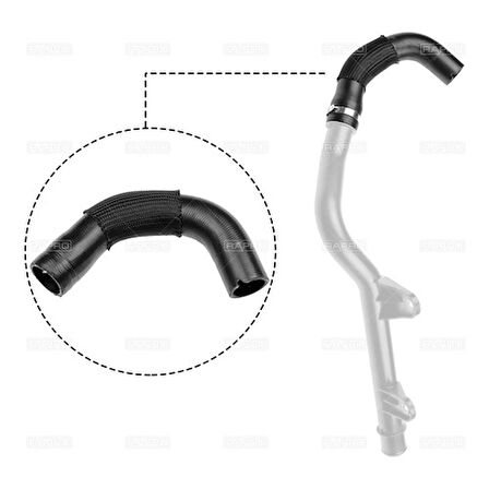 Rapro 11801 Radyatör Üst Hortumu Ducato III 2.2 Jtd