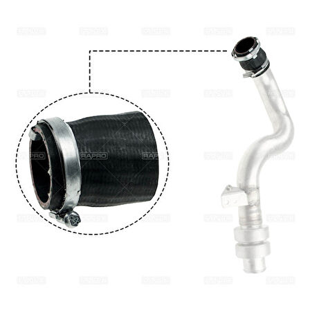 Rapro 14243 Turbo Hortum Land Rover Dıscovery III 2.7 D