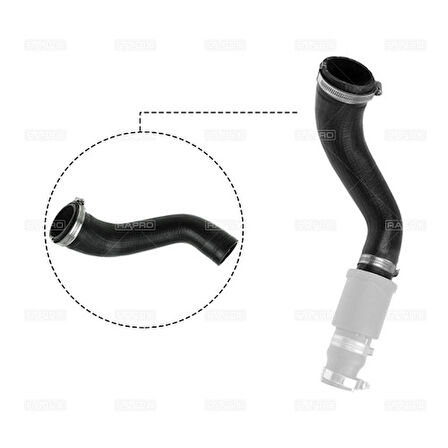 Rapro 16227 Turbo Hortumu Buyuk Transıt Vı 2.2 T Dcı 11>