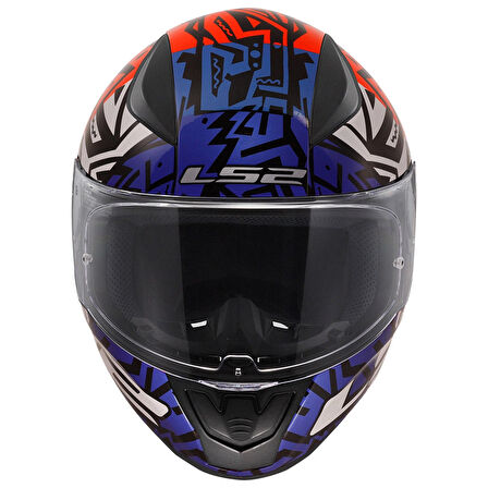RAPID 2 MEMPHIS KIRMIZI-MAVİ KASK