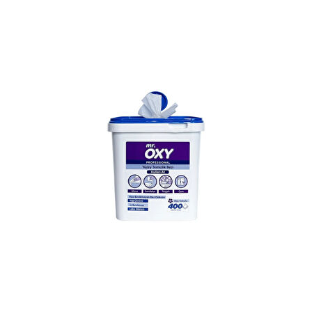 Mr.oxy Mr. Oxy Profesyonel Yüzey Temizlik Mendili 400'LÜ