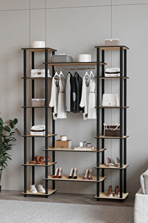 Ravilo Masivo Dekoratif Portmanto Meşe