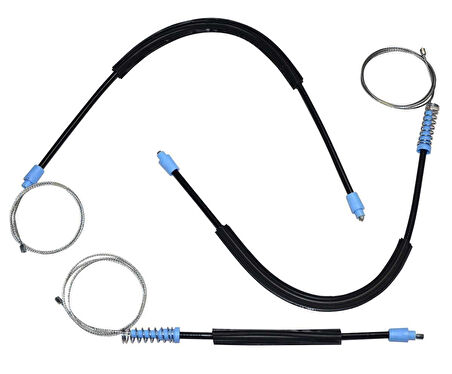 VW Golf 4 Bora 1998-2005 1J4837462-1J4837461 Sol ve Sağ Ön Cam Kriko Teli 2 Adet