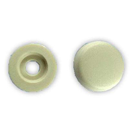 Vida Kapağı Büyük Boy Bej (4,2 - 4,8mm Yıldız Silindir Baş Vida İçin) 25 Adet