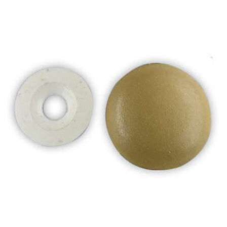 Vida Kapağı Havşa Koyu Bej (3,5mm - 3,9mm - 4,2mm Havşa Baş Vida İçin) 25 Adet