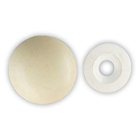 Vida Kapağı Havşa Açık Bej (3,5mm - 3,9mm - 4,2mm Havşa Baş Vida İçin) 25 Adet
