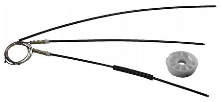 Smart Roadster 452 2003-2007 Sol Ön Cam Kriko Tamir Seti 0009742V007