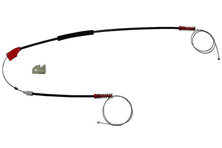 Cam Kriko Teli Sağ Ön VW Transporter Caravelle T4 1990-2003 7D0959802 2 Adet