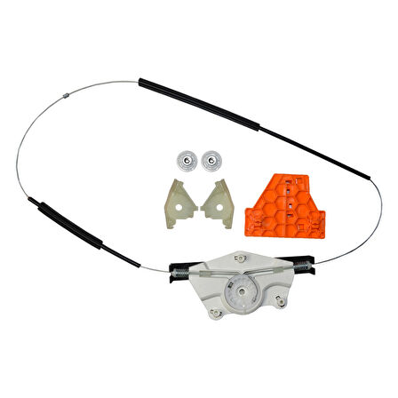 Audi A4 B6 B7 2002-2008  Sarmalı 8E0839462 Sağ Arka Cam Kriko Tamir Seti