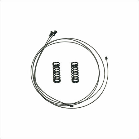 Mercedes 2007-2014 S204-W204-S212-W212 A2127301879-779  Sol Veya Sağ Cam Teli 2 Adet