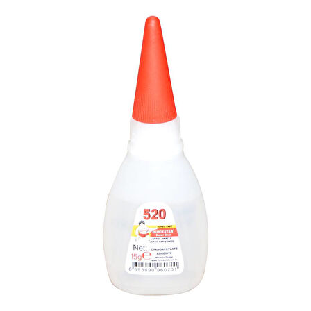 Genel Amaçlı Hızlı Yapıştırıcı Quickstar Super Glue 520 2 Adet