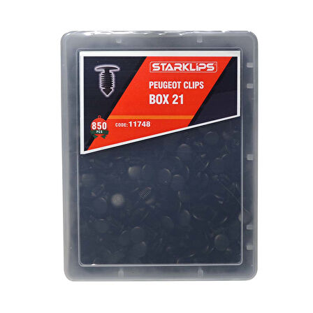 Set Klips 850 Parça 8964 57 Peugeot Kutu 21