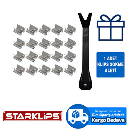 Metal S Klips Koltuk Ford Kamyon 10 Adet