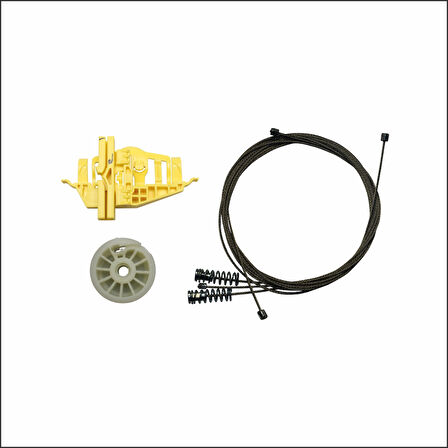 Fiat Doblo 2006-2016 Sağ Arka Cam Tamir Seti