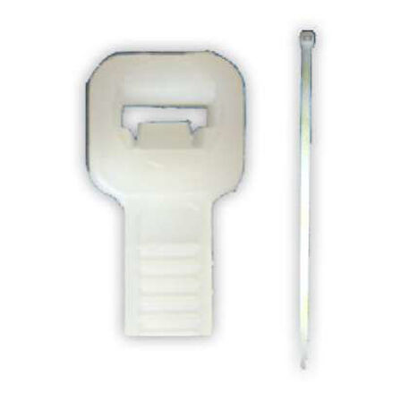 Kablo Bağı Beyaz 4.8X200mm 50 Adet