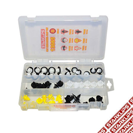 Vw Çıta Klips Seti 60 Parça Çanta No:1