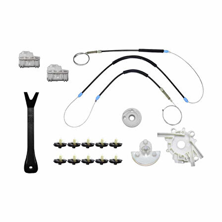 Volkswagen Polo  HB 1994 - 1999 Set Cam Sol Ön  Yataklı 6N4837401A-401D