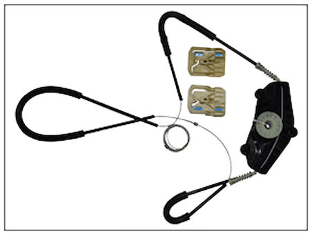 Cam Kriko Tamir Seti L Ön Audi A4 B8 2009 - 2014 Sarmalı  8K0837461