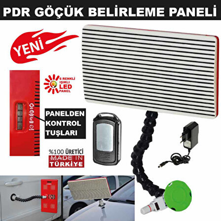 PDR Göçük Belirleme Paneli - Adaptörlü LED Panel (STARKLİPS)