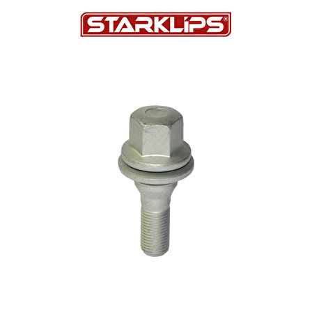 Bijon Civatası Pullu AA19 M12x1,25x1,5mm Peugeot 307 9817024580-9682405080-540684-540567 2 Adet