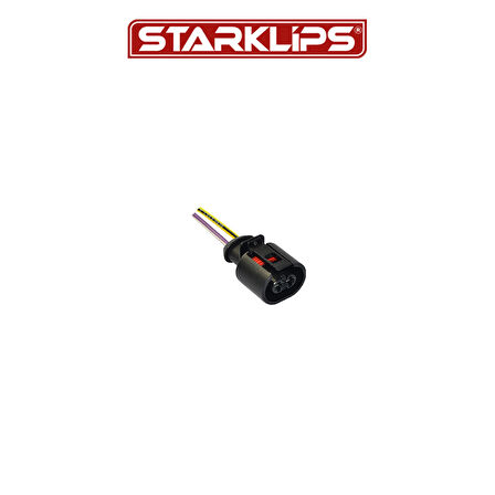 Soket 2 Kablolu Erkek ABS Tekerlek Hız VW Passat B5 Jetta Golf Beetle 6N0927997A 1H0927807 1J0927803