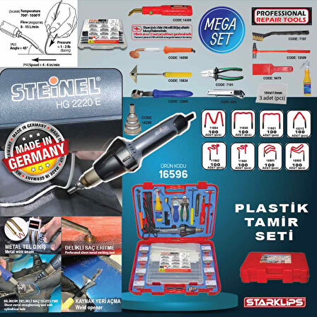 Plastik Tamir Seti Mega Steinel 1176 Parça
