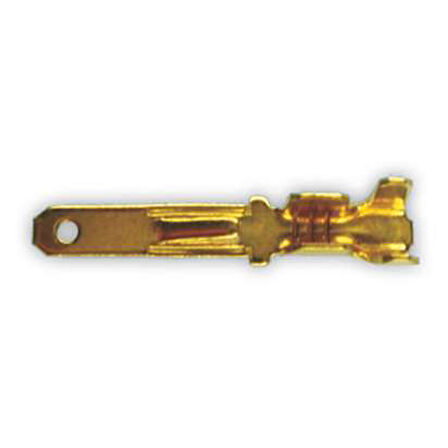 İzolesiz Kablo Ucu Erkek Fiş Mikro Uzun 2,8mm 25 Adet