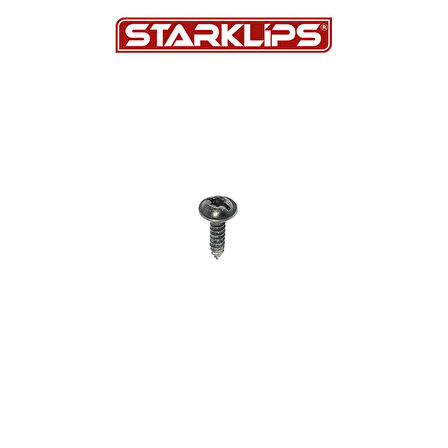 Vida Allen Geniş Başlı Yarıklı Siyah 4,8x19Mm  10 Adet