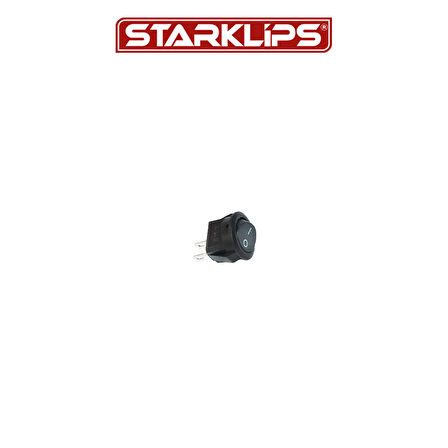 Aç Kapa İki Ayak Işıksız Yuvarlak KCD5-101-2 3 Adet